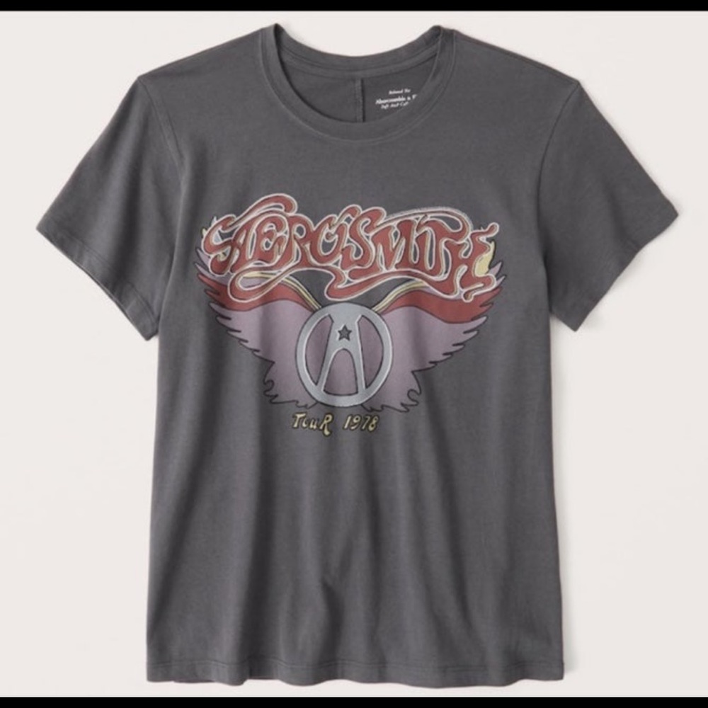 Abercrombie and Fitch graphic tshirt